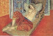 Henri Matisse Odalisque in Red Culottes (mk35) oil painting reproduction
